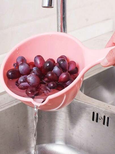 Long Handle Water Scoop, Shampoo Cup, Rinsing Cup, Bathing Scoop, Thickened Plastic Water Scoop For Kitchen Use