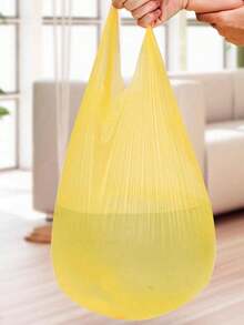 200pcs/Pack Household Handheld Large Roll Trash Bags, Vest Style Plastic Bags, Durable Thick, Creative Box Dispenser - Multicolor - View 5