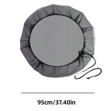 1pc Rain Barrel Net Cover, Water Collection Barrel Cover, Rain Barrel Protective Cover With Drawstring To Prevent Debris Entry - Water Bucket Mosquito Net - View 14