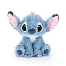 Disney Stitch Basic Sitting And Standing Plush Toy, 19cm/25cm High-Quality Plush Pillow, Soft And Comfortable Plush Toy, Cute Sofa Bed Decoration, Official Stitch Plush Toy - Cute Plush Toy, Bag Charm | Authentic Plush Toy, Playful Stitch Plush Toy - Perfect For Lilo & Stitch Themed Rooms Or Parties, Valentine'S Day Gift, Soft Plush Toy, Huggable Plush Toy, Cartoon Plush Toy Pillow, Photo Prop For Girls, Birthday And Valentine'S Day Gift For Children And Girlfriends, Suitable For Various Events - Multicolor - View 3