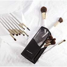 Bolsa Organizadora de Brochas de Maquillaje de Alta Capacidad, Soporte Portátil para Brochas, Ideal para Viajes y Profesionales - como en la foto - Ver 5