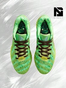 Nike Ja 3 Zombie – Men's Lifestyle Sneakers – Shoes For Man -Vintage-Autumn & Winter-Inspired Running Shoes, Shock-Absorbing Comfort, Gym To Streetwear Casual Wear - Prefect Thanks Giving Day & Chrismas Gift – HV9923 700 - Light Lemon Twist/Hemp/Bright Crimson/Black - 查看 3