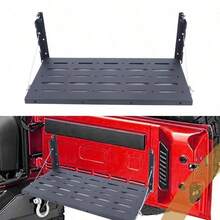 Folding Table Tailgate Table Cargo Holder Folding Dining Table Shelf Stand - black colour - View 10