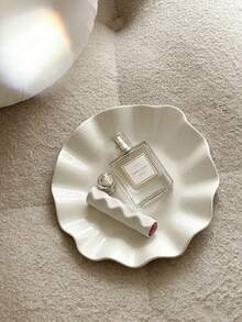 2 piezas/1 pieza Bandeja cerámica en forma de nube asimétrica de 19.5*13.5cm, bandeja de almacenamiento de joyas estilo nórdico, plato decorativo para colección y exhibición de joyas, regalo para mujeres - Multicolor - Ver 9