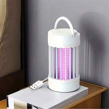 USB Powered Mosquito Repellent Lamp, Insect Killer Lamp, Mosquito Trap Lamp. Can Be Hung Up, Portable And Compact. Ultraviolet Wavelength Technology, 360-Degree Ring-Shaped High-Voltage Electric Shock. Two Lighting Modes (Mosquito Repellent & Trap, And Night Light) Suitable For Bedroom, Dorm, And Outdoor Camping. An Essential Mosquito And Insect Repelling Device For Summer. - Nhiều màu - Xem 11