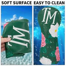 Peony Golf Set, Golf Club Head Cover; Golf Accessories, Made Of Dust-Proof And Durable Material, Providing Optimal Protection For Golf Clubs - Multicolor - View 3
