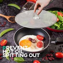 1个不锈钢细网防溅罩，可折叠手柄，厨房食用油防溅罩 - 彩色 - 查看 2