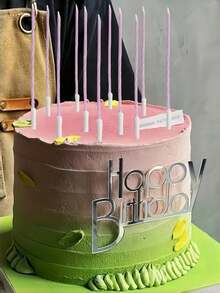 12pcs/24pcs Colorful Swirl Birthday Candles, Cake Decorations, Electric Birthday Cake Decorations, Cake Toppers, Baking Decorations, Cake Decorating Supplies, Suitable For Party Decorations, Baking And Celebrations - Colored Twist Candles, Suitable For Special Occasions And Back To School Season - Macaron Color - View 4