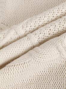 女士优雅针织无袖背心上衣和半裙两件套，休闲通勤、办公室日常穿着、度假约会、海滩休闲，春夏皆宜。 - 杏色 - 查看 7