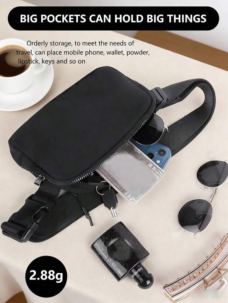 New Fashion Breathable Waterproof Lightweight Durable Anti-Theft Sports Fitness Crossbody Bag, Waist Pack, Phone Pouch - Multicolor - View 6