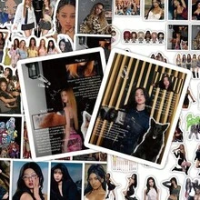 78 Peças Adesivos KATSEYE/Kpop, KATSEYE, Mercadoria de Fã, Lara, Yoonchae, Daniela, Manon, Megan, Sophia, Touch, Estreia, Adequado para Laptops, Telefones, Bagagens, Copos, Cadernos, Decorações Perfeitas e Presentes de Fã - Multicolorido - Visão 9