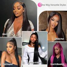 ZHENDEFA 360度蕾丝前假发，隐形发际线，无胶无痕，巴西原生发，可调节抽绳，高清透明蕾丝，女士假发 - SNatural - 查看 8