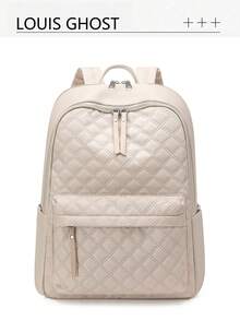 Multifunctional City Backpack | Interpreting The Aesthetics Of All-Weather Commuting, Unlocking Absolute Visual Sovereignty For Daily, Commuting And Travel Scenarios. A Set Of Equipment With Full-Function Three-Mode Matrix: The Entire Series Adopts Diamond Craft Multi-Pocket Design - Multicolor - View 12