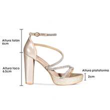 WEIDE Women Heeled Sandals - Gold - View 8