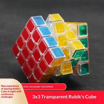 Khối lập phương Zcube trong suốt bán chạy năm 2026 với in UV, hình chóp trơn 1x1 2x2 3x3 4x4 5x5, món quà hoàn hảo cho sinh nhật, ngày lễ, Ngày Valentine, Lễ Phục Sinh, luyện tập tay, quà tặng tiệc tùng, trò chơi xếp hình thú vị và mang tính giáo dục dành cho thanh thiếu niên.
