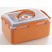 発酵食堂 漬物ポット SJ1910 オレンジ 2600ml - 2)漬物器 - チェックする 3