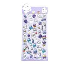1 pieza Pegatina brillante 3D, Pegatina 3D luminosa, Pegatina 3D cristalina, Pegatina decorativa DIY, Pegatina de conejo de dibujos animados linda para decoración de funda de teléfono - Multicolor - Ver 15