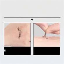 Transparenter Wimpernkleber - wasserfester gestreifter Wimpernkleber mit den Vitaminen A, C und E, langanhaltender Wimpernkleber - Verschiedenfarbig - Übersicht 5
