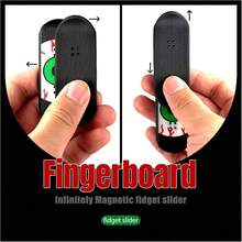 热门指尖滑板，高品质减压玩具，办公手指减压器，礼品 - 彩色 - 查看 4