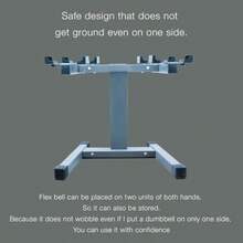 Noubell Soporte para mancuernas-B031 - como en la foto - Ver 6