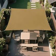 Premium Rectangle Canopy Shade Cloth - Heavy-Duty Polyester Outdoor Sun Shelter Fabric With Waterproof & UV Protection For Patio, Garden, And Backyard (Multiple Sizes) - 2*3m - View 7
