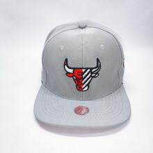 Men's Flat Brim Closed Basketball Cap With Embroidery, Adult Urban Style - 型號 8 - 查看 3