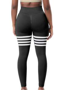 Casual    Pocket  Zipper    Sports & Work Out - 黑色 - 查看 4