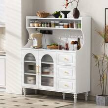 Buffets & Sideboards - White + MDF-1 - View 4