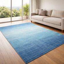 1pc Gold Diamond Velvet + 850g/㎡ + Pointed Stucco Bottom Printed Carpet, Modern Blue Ocean Style, Non-Slip And Durable, Retro Bohemian Modern Holiday Carpet, Moroccan Washable For Yard, Patio, Balcony, Picnic Outdoor Decor, Study Entrance Hall Indoor Carpet Mat, Long Corridor Carpet - Multicolor - View 11