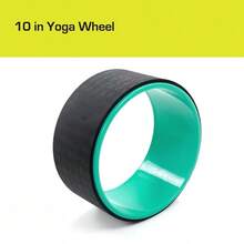 10-Inch High Quality Yoga Wheel - Deep Stretch Tool To Unlock Flexibility & Relieve Back Tension - Default - View 4