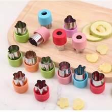 Máquina para hacer pasta en forma de mariposa de acero inoxidable, incluye cortador de mini empanadillas, sello para galletas, juego de utensilios de cocina - No se requiere electricidad - Multicolor - Ver 3