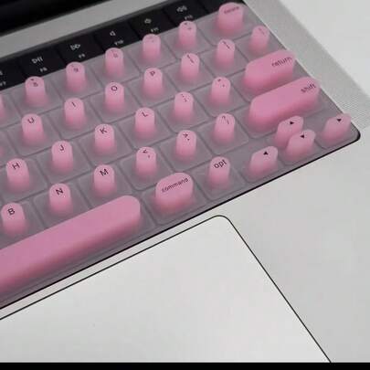 Apple Pro-Style Silicone Keyboard Cover For Nail Art Typing, Protects Long Nails, Laptop Keyboard Skin
