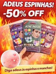 Cute Pimple Patch - Hydrocolloid Pimple Patch - Bruise Patch - Kit Of 3 Sheets - Pimple Stickers - View 2