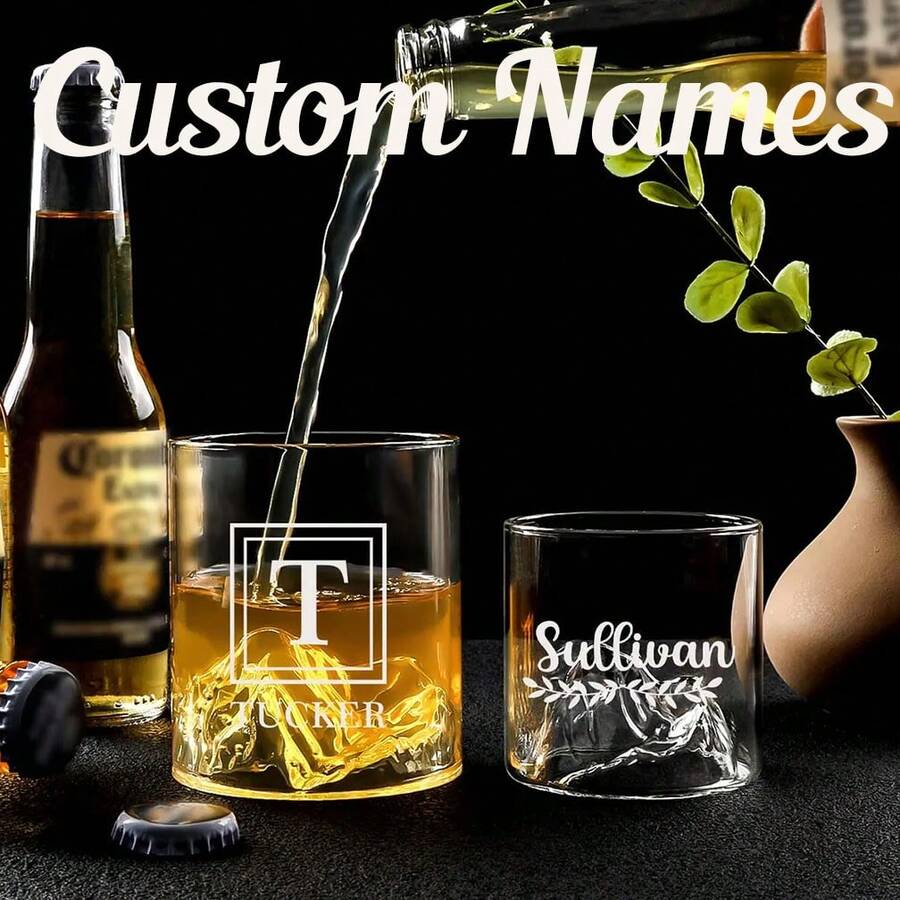 Shot Glass With Picture, Custom Birthday Shot Glasses, Funny Shot Glasses, Personalized Face Party Favors, Shot Glass With Face - 300ml Guanshan Whisky Glass - View 1