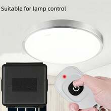 Control remoto inalámbrico RF de 433MHz, receptor y transmisor de relé 12V 10A 1CH para luz de puerta eléctrica, interruptor de puerta de garaje CIEE - Solo 1 control remoto - Ver 4