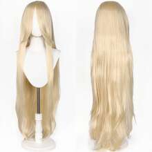 Karida 60cm/24inch Extra Long Straight Synthetic Hair Wig With Bangs, Colorful, Suitable For Daily Use, Cosplay, Halloween, Christmas, St. Patrick's Day And Other Costume Parties - Multicolor - View 136