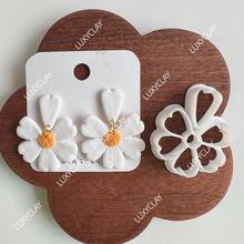 心形花瓣造型软陶模具，情人节饰品制作材料 - 花 - 查看 4