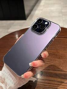 VOUVI Silicone Suction Cup Holder Ultra Transparent Protective Case Compatible With Iphone 17 14 12 11 13 15 16 Pro Max 16 15 14 Plus 16 E 17 Air Business Minimalist Luxurious Shockproof Clear Cover Phone Accessories - Transparent Shell + Pink - View 8