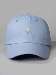 1顶绣花雏菊棒球帽，透气可调节户外高尔夫遮阳帽，夏季时尚弯檐遮阳帽，男士Y2K情侣遮阳帽，适合海滩、假日、节日、旅行 - 棒球帽 - 查看 20