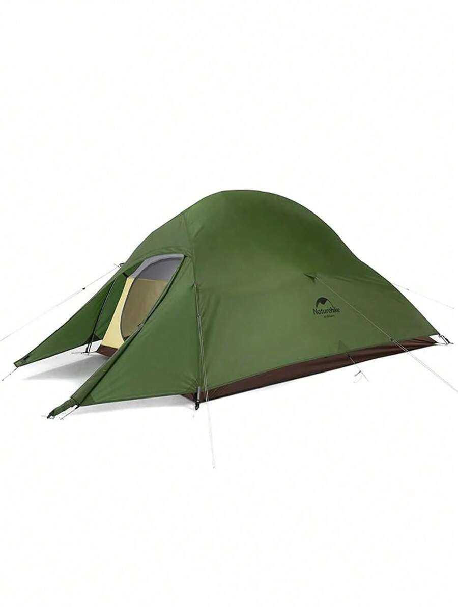 Cloud-Up Ultralight Tent Double 1/2/3 Person Tent 3-4 Season For Camping Hiking 20D Forest Green Upgrade - 綠色 - 查看 1
