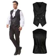 Men Cosplay Clothing - Black - View 2