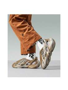 Men Clogs - Brown and Gray Camouflage - View 5