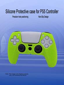1pc PlayStation5 Controller Protective Cover, Anti-Slip Design, Anti-Sweat, Anti-Scratch, Anti-Dust, Enhances Gameplay Experience - Multicolor - View 2