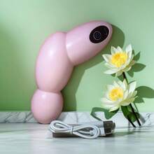 Multifunctional Full Body Massage Stick, Designed For Women, Compact And Portable, Muscle Relaxation, Vibration Massage Gun - Pink - View 13