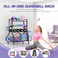 Estante para mancuernas estante para pesas para mancuernas-B031 - como en la foto - Ver 5