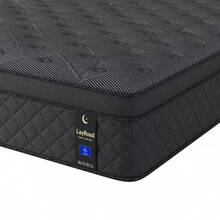 LayRoad 12/14-Inch Bedroom Furniture,Full Mattress, Featuring Memory Foam And Individually Wrapped Coils, Available In Twin, Full, Queen, And King Sizes. - Xám - Xem 2