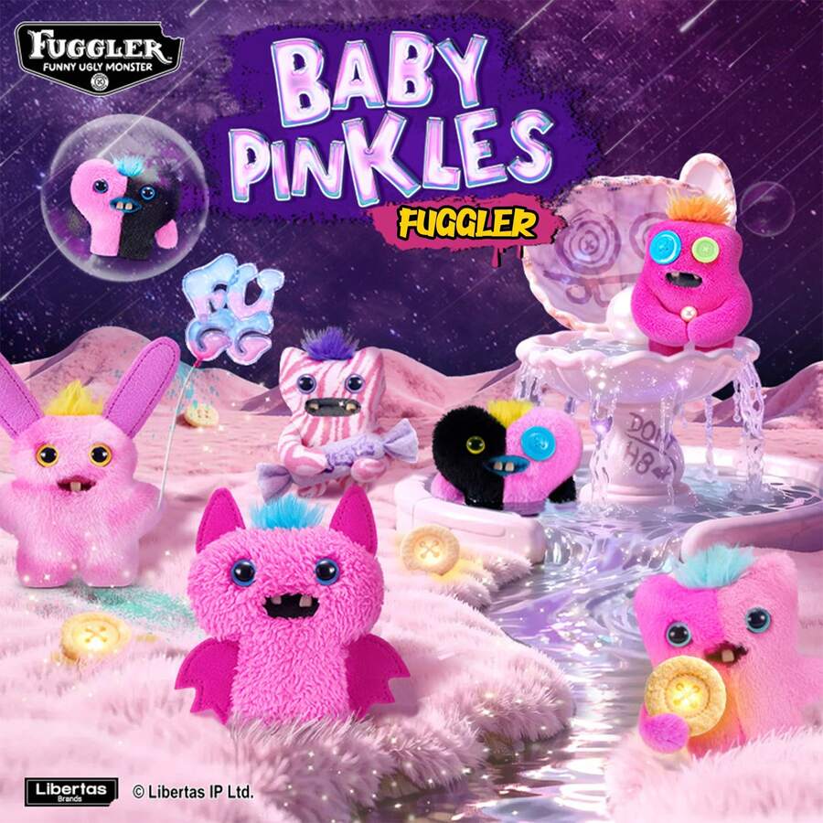 Spin Master Spin Master 1个Baby Pinkles系列盲盒钥匙扣收藏品,可爱玩具,趣味包包挂饰,娃娃,适合节日、生日惊喜礼物,青少年和成人皆宜 - 彩色 - 查看 1