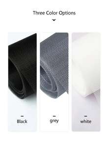 Tela mosquiteira cinza de alta eficiência contra insetos - Design de malha fina, proteção ideal para a casa, fácil instalação, tamanho personalizável, cobre grandes áreas, adequada para uso doméstico e externo durante todo o ano. - malha cinza - Ver 6