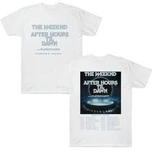 TheWeeknd After Hours Til Dawn Europe 2026 Tees Graphic T Shirts Women Men Hip Hop T-Shirt  Style Clothes Cotton T-Shirts - Black - View 8