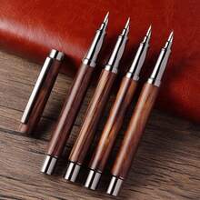 4pc Calligraphy Art Pen, The First Choice For Creation, With A Built-In Ink Absorber That Can Fill The Middle Value, Suitable For 3.4mm Caliber Ink Bags, High-End Retro, Collectible Level, A Good Gift, Iridium Pen Tip, Business Office, Elegant And Atmospheric, Smooth Writing, Preferred For Business Gifts, Christmas, Valentine's Day, Back To School Season, School Supplies, Graduation Season, Birthday Gifts, Father's Day, Mother's Day, Teachers' Day, Thanksgiving, Fountain Pen Gifts - Type a - View 12